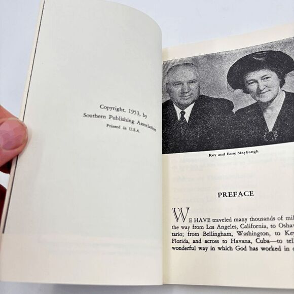Escape From Death The Slaybaugh Story By Rose Slaybaugh. 1953 Christian Witness - Picture 2 of 4